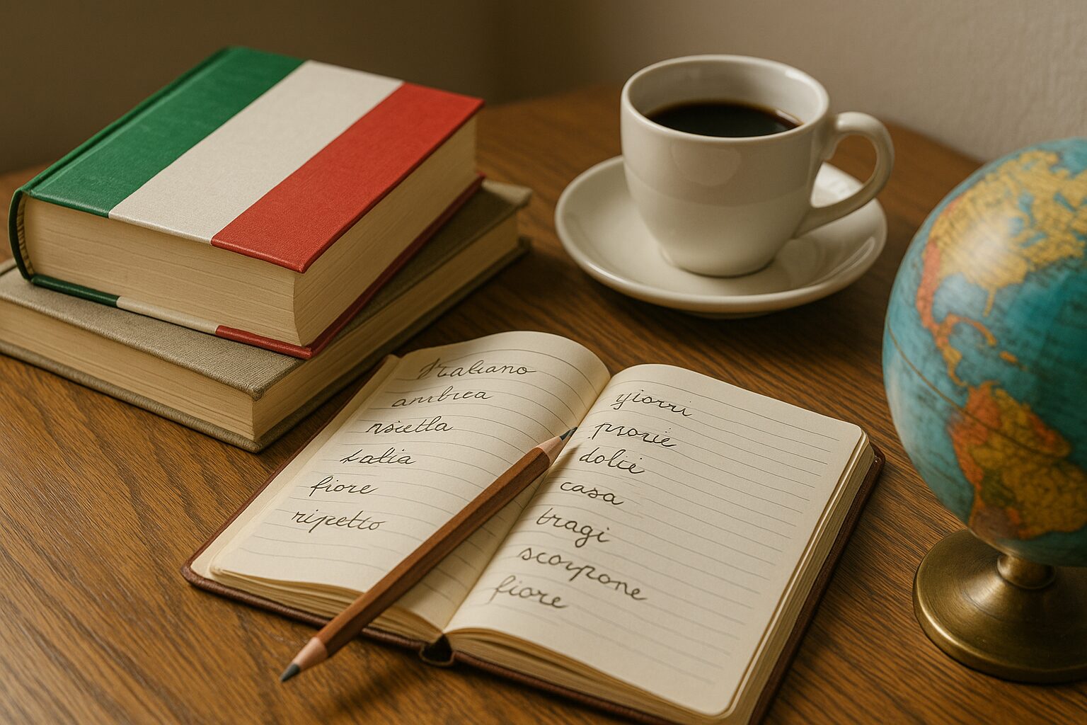 イタリア語の勉強する教材