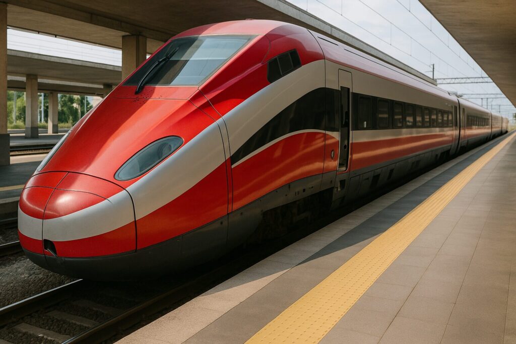 イタリア電車の乗り方 高速列車の先頭