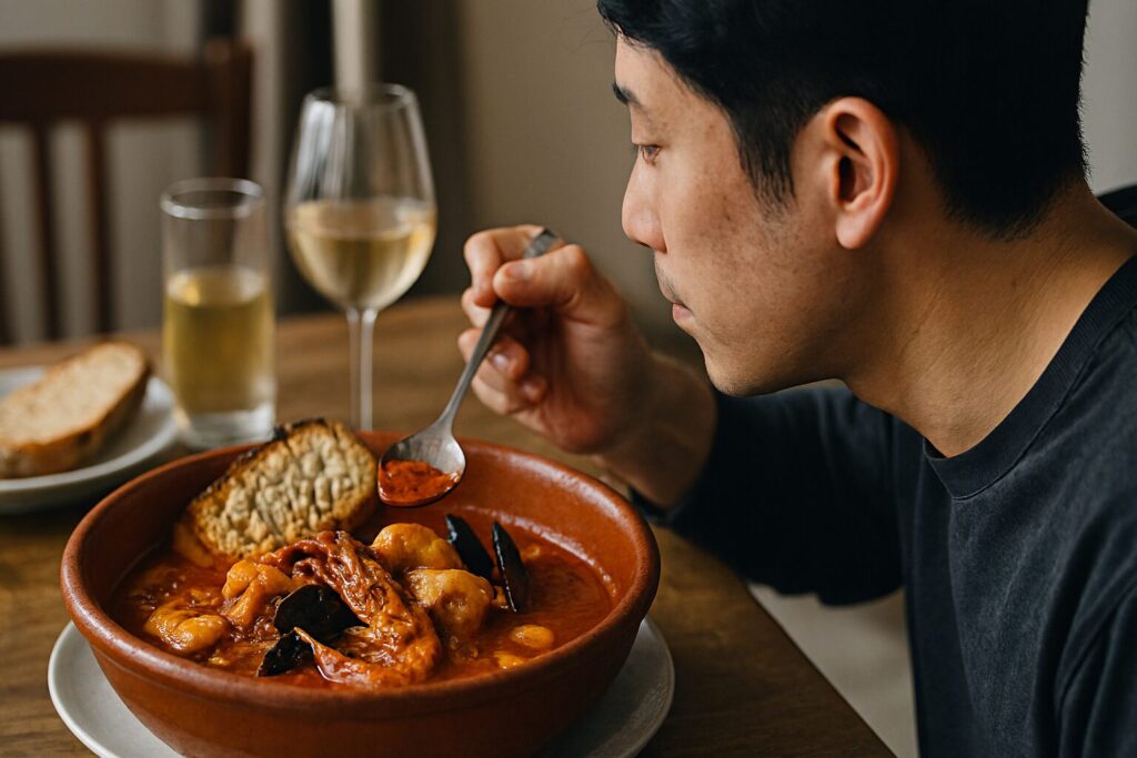 トスカーナ風カチュッコの魚介煮込み