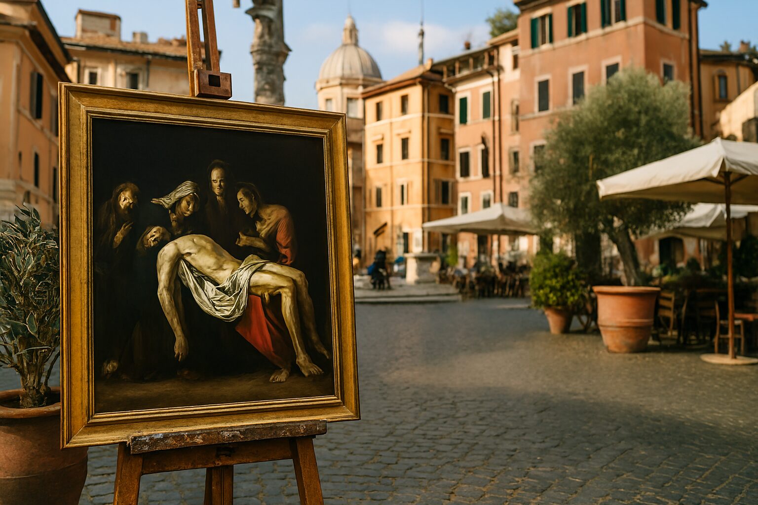 カラヴァッジョ代表作の光と影を解説する図版