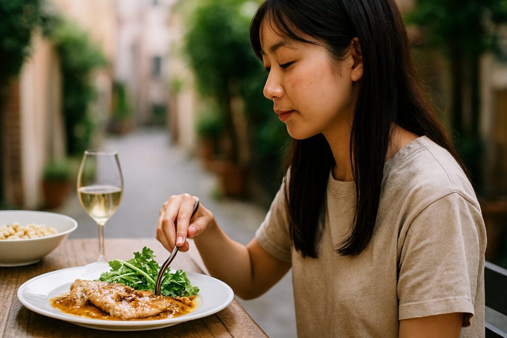 スカロッピーネの特徴を伝えるイタリア風肉料理