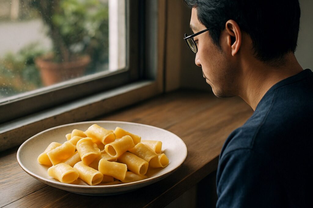 ナポリ発祥のパッケリの形と特徴を紹介する太麺パスタ