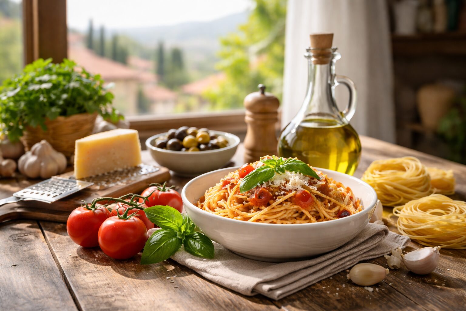 イタリア語の先生による語学レッスン風景