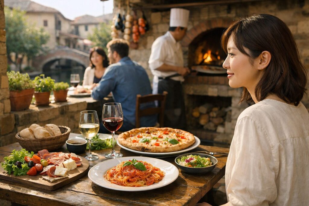 日本人女性がいるブロードイタリアン