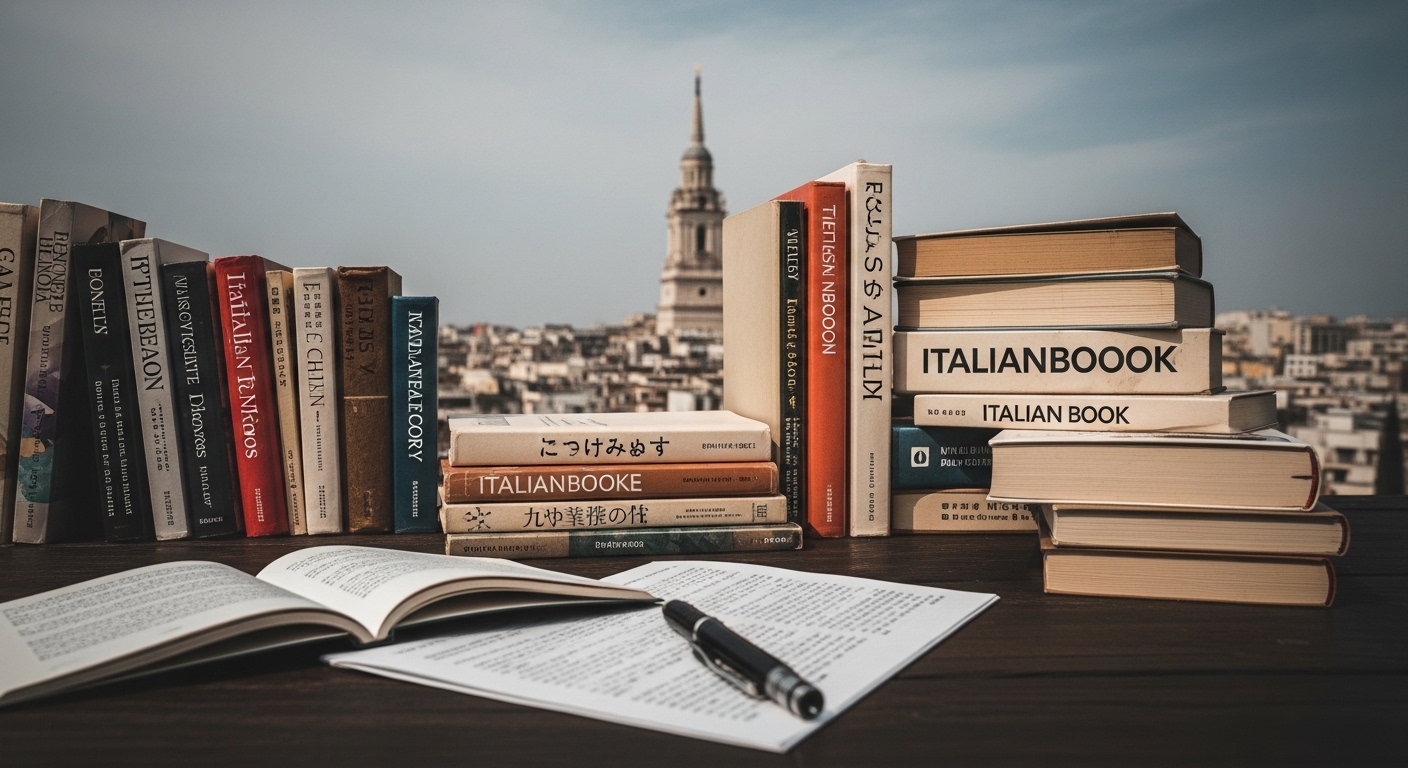 イタリア本の表紙デザイン