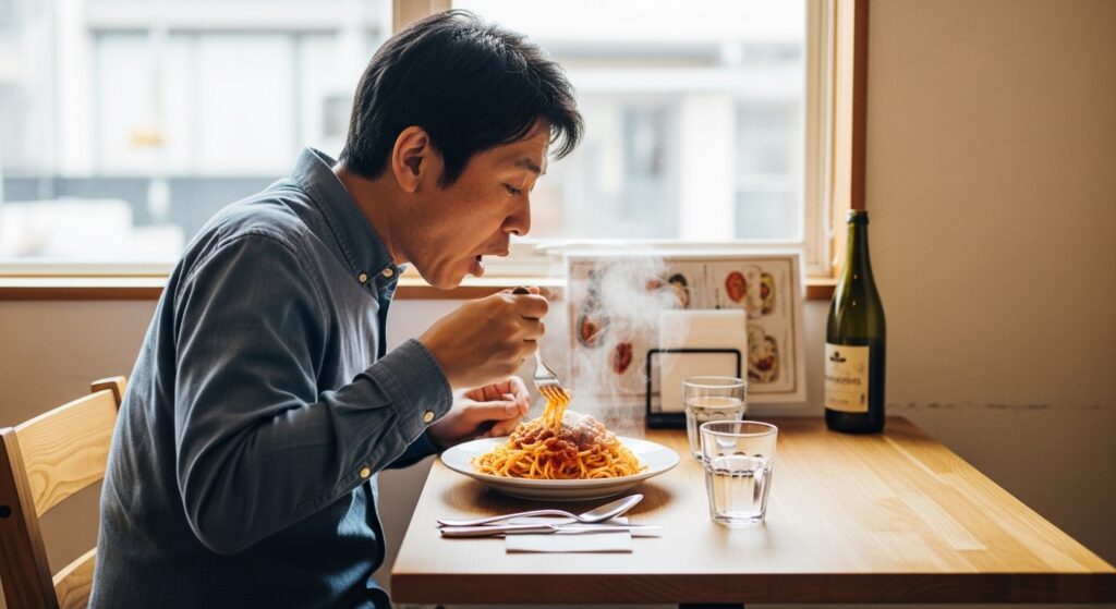 日本人男性が作る激辛アラビアータの調整ポイント