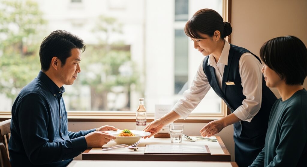 日本人女性のイタリア語接客フレーズ例