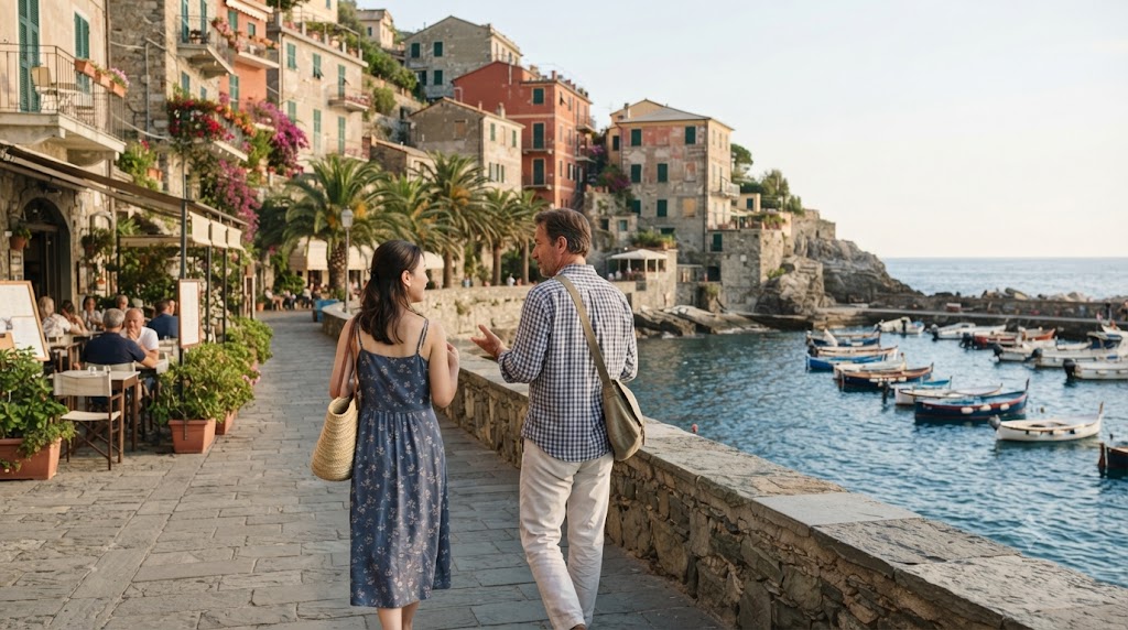 イタリアの地中海風景のイメージ