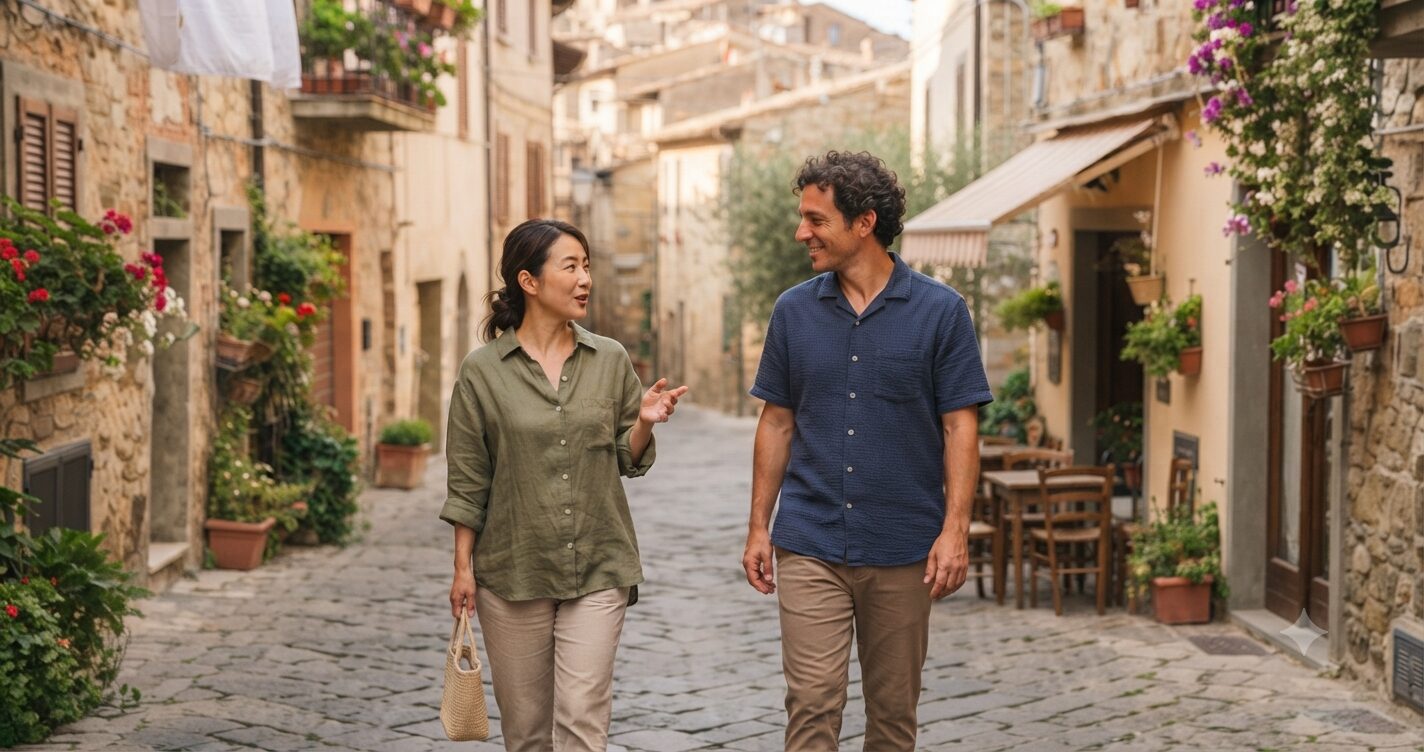 イタリア移住を表すイメージ画像