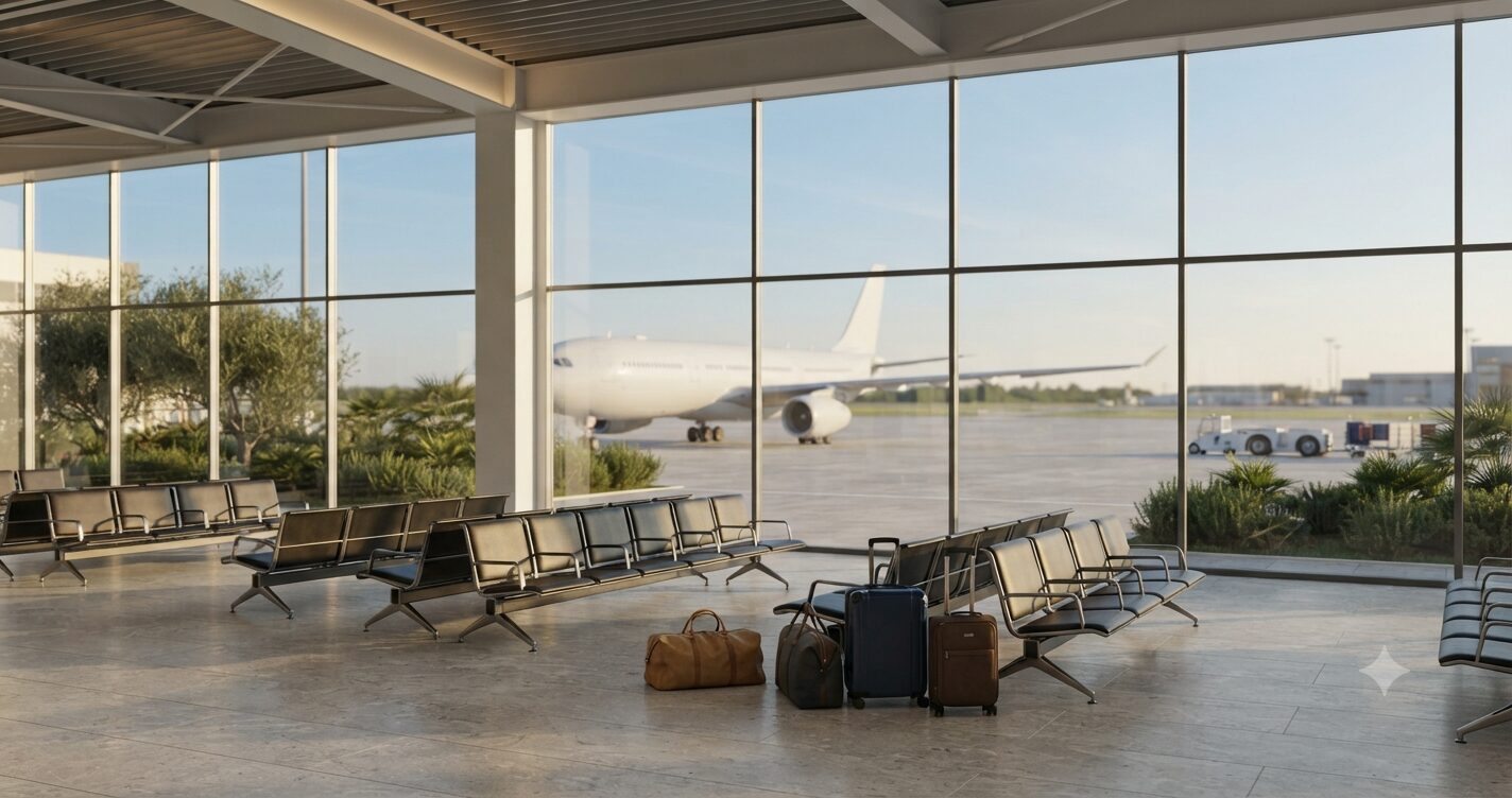 ミラノの空港を表すイメージ画像