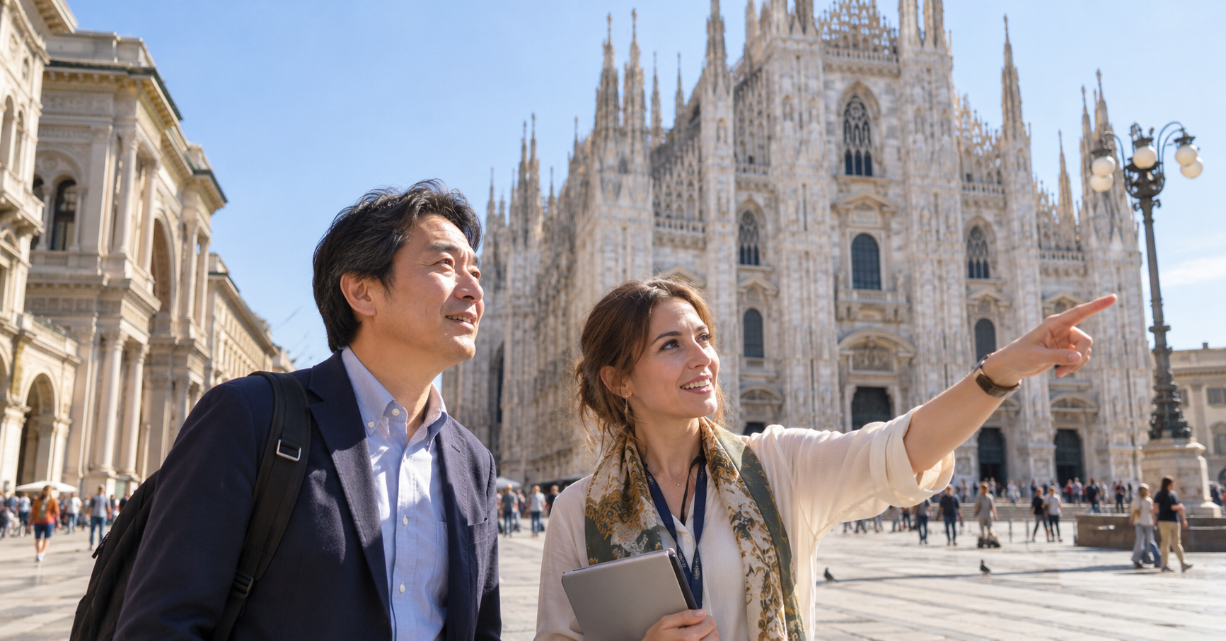 イタリアの街ベルガモ観光を表すイメージ画像